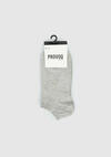 Gri  Provoq Çorap Gri Tekli 39-44