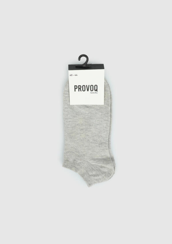 Gri  Provoq Çorap Gri Tekli 39-44
