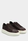 Kahve Deri Erkek Sneaker