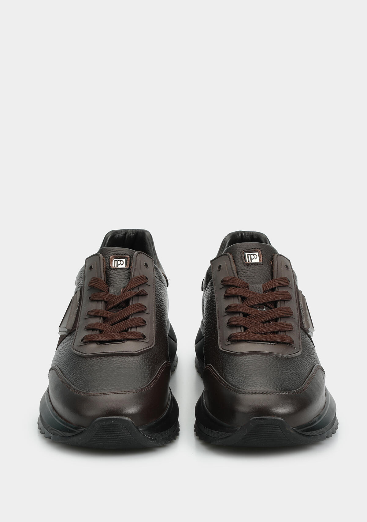Kahve Deri Erkek Sneaker