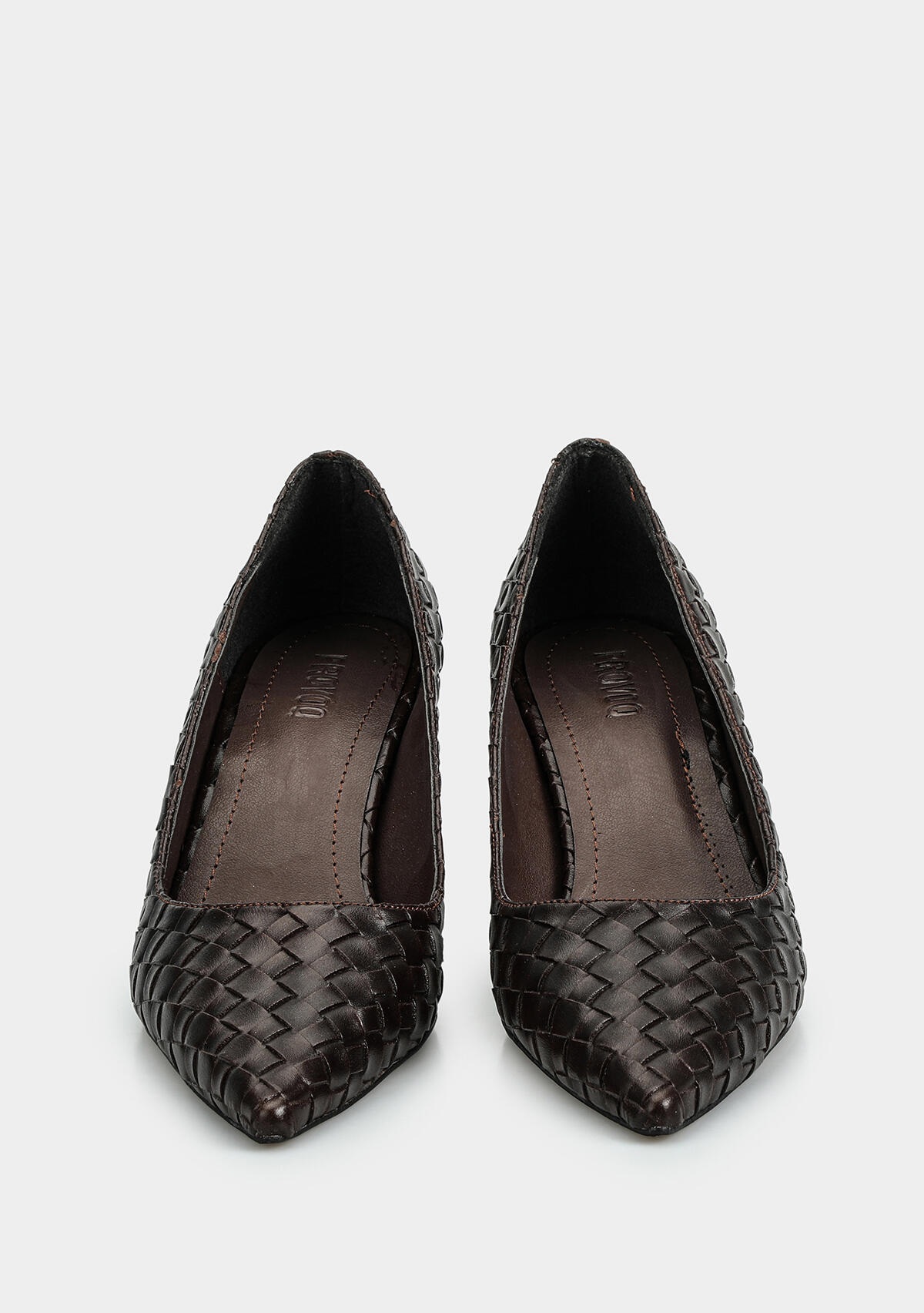 Kahve Kadın Stiletto