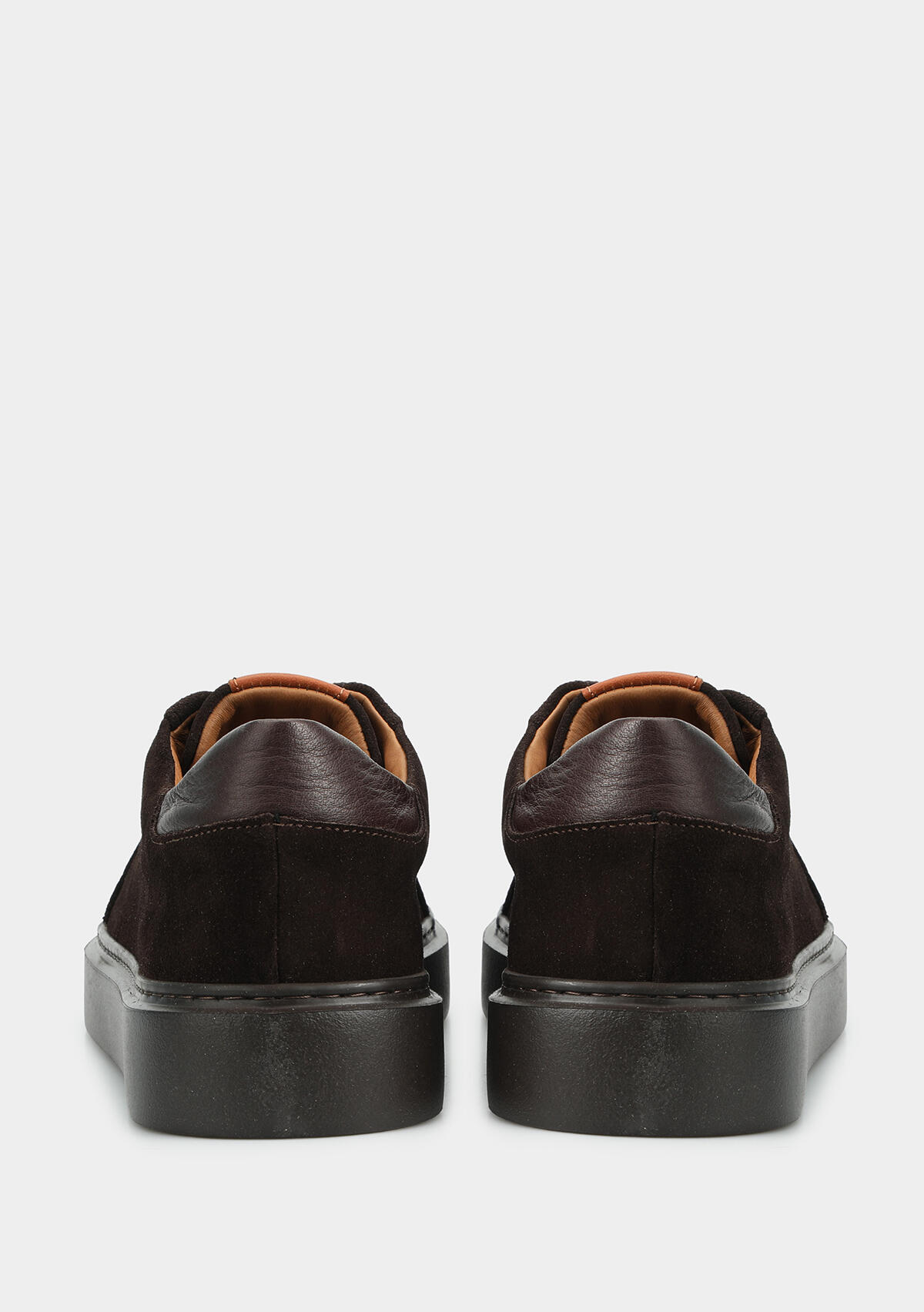Kahve Deri Erkek Sneaker