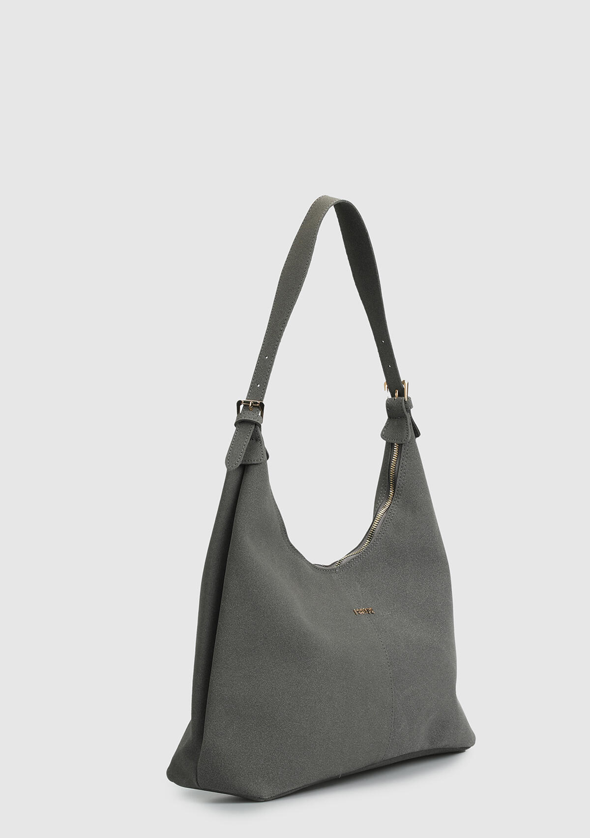 Gri Kadın Çapraz Çanta