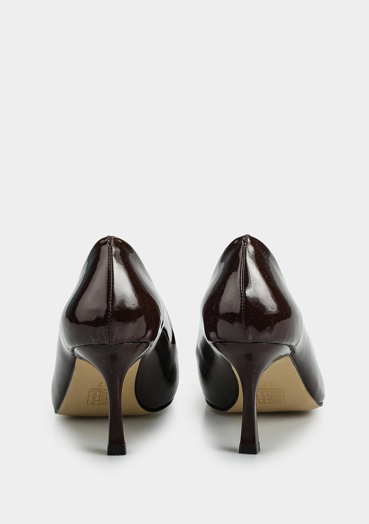 Kahve Kadın Stiletto
