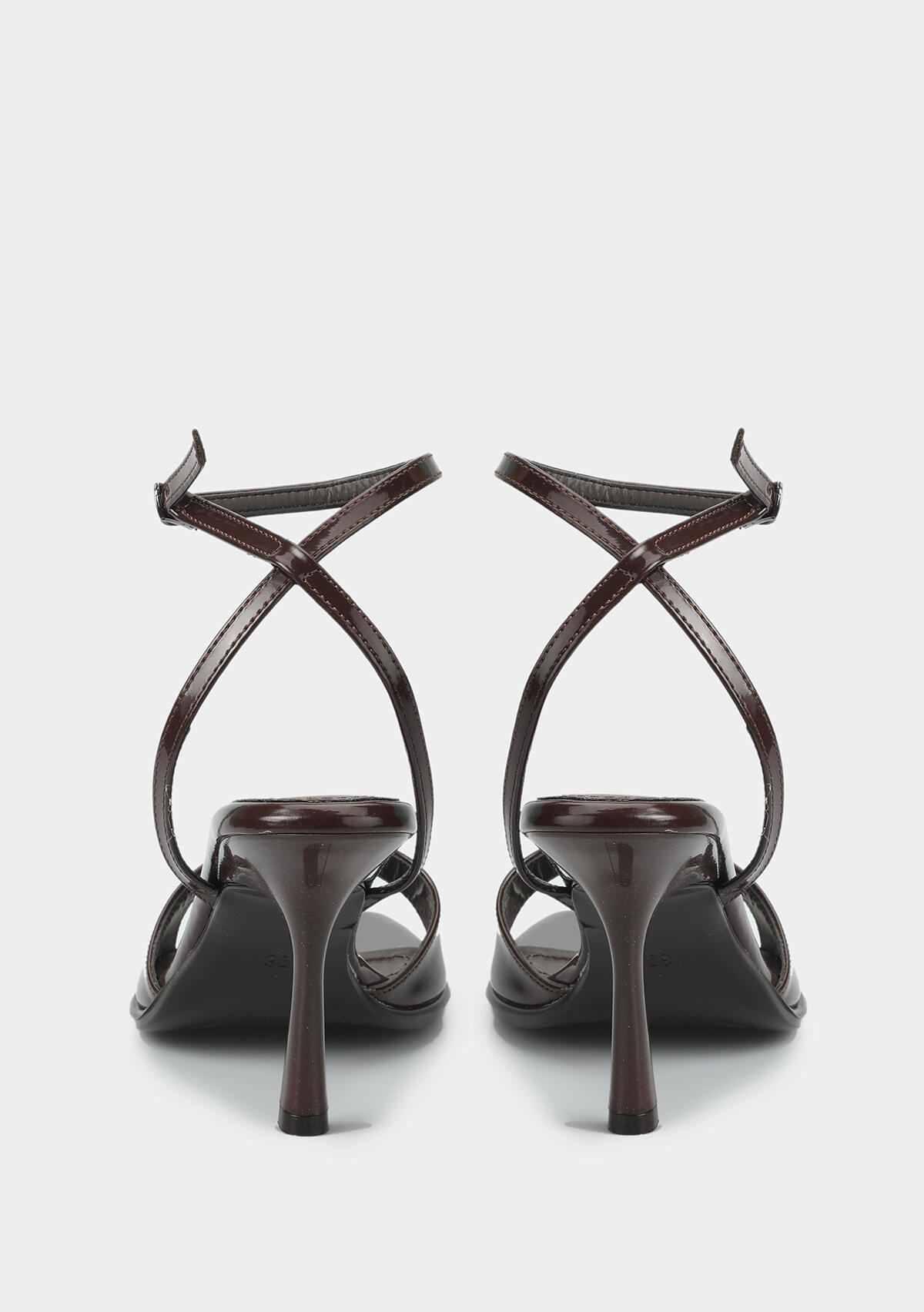 Kahve Kadın Topuklu Sandalet