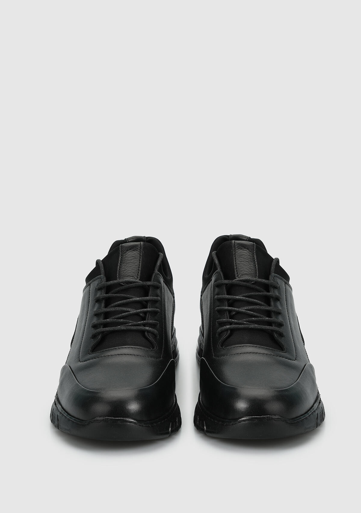 Siyah Deri Erkek Ayakkabı