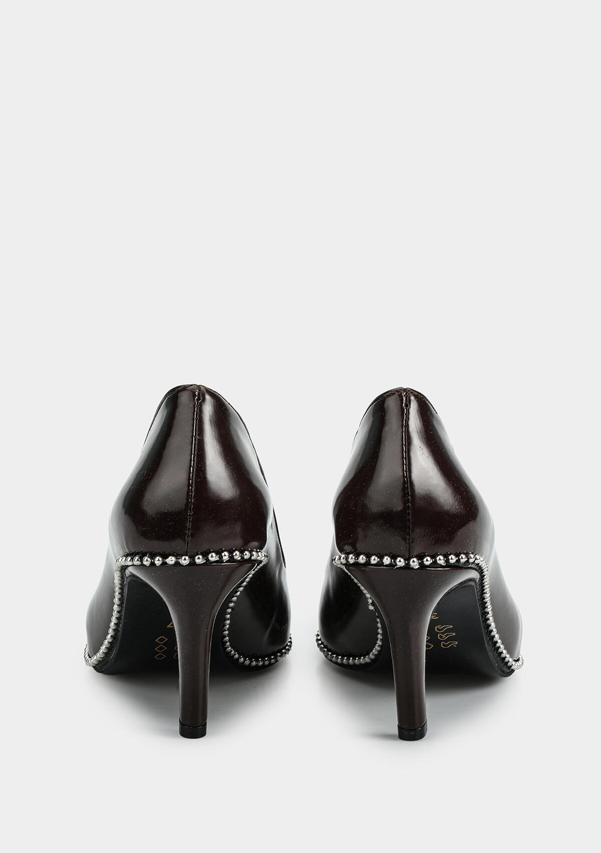 Kahve Kadın Stiletto