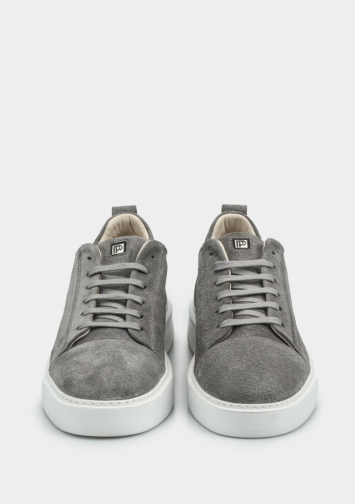 Gri Deri Erkek Ayakkabı