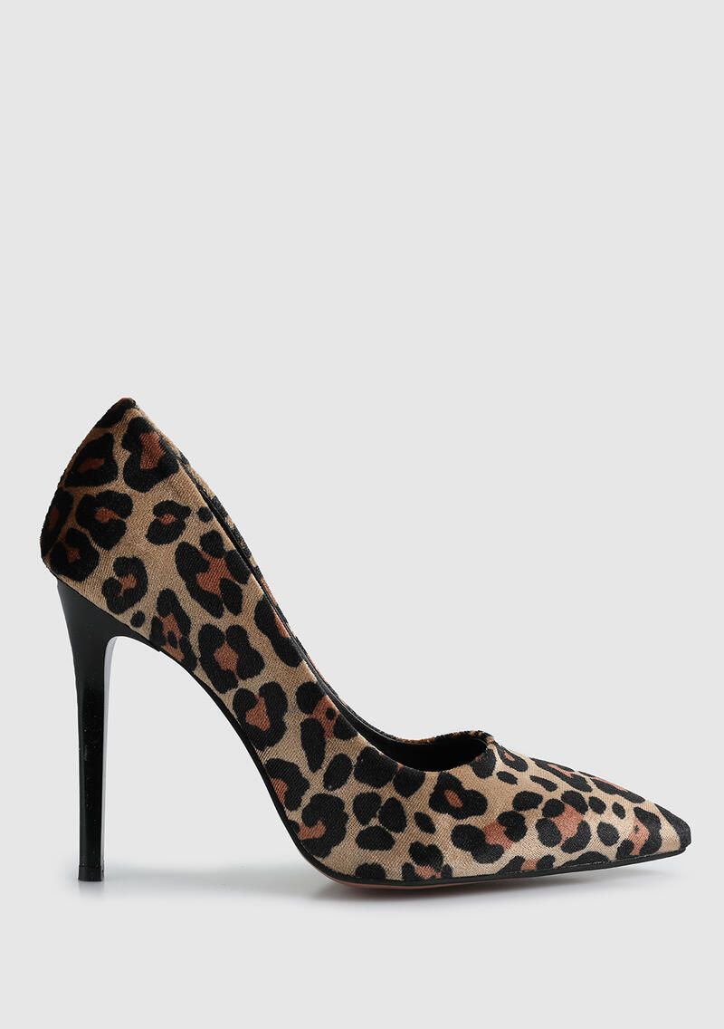 Leopar Kadın Stiletto