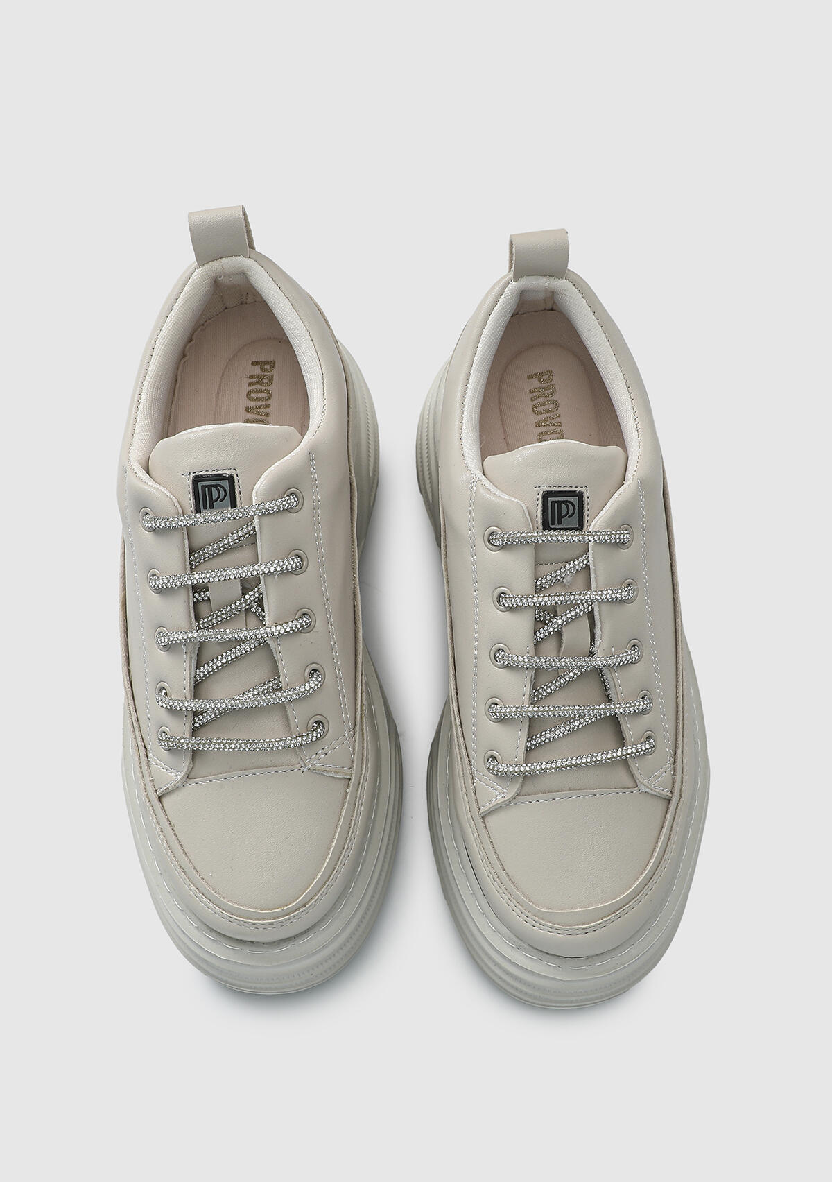 Bej Kadın Sneaker