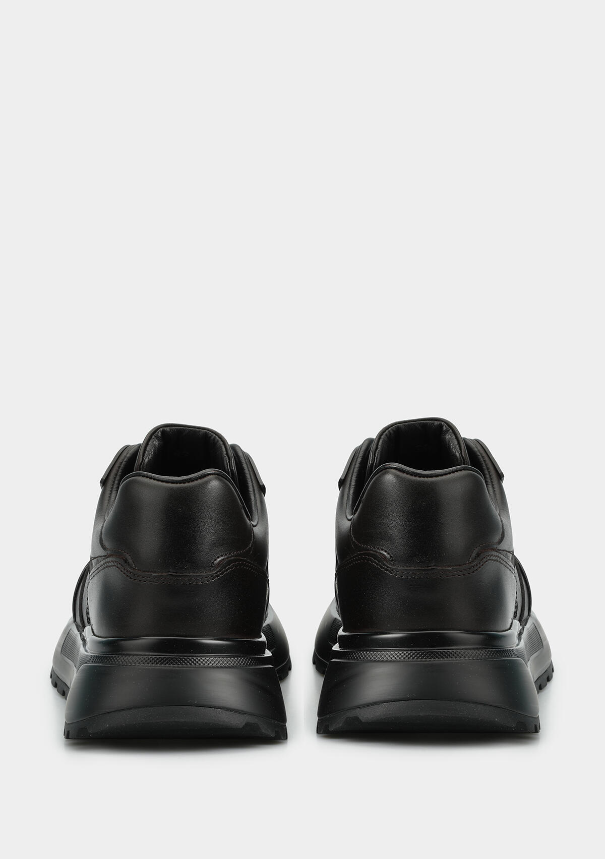 Kahve Deri Erkek Sneaker