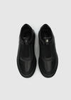 Siyah Deri Erkek Sneaker