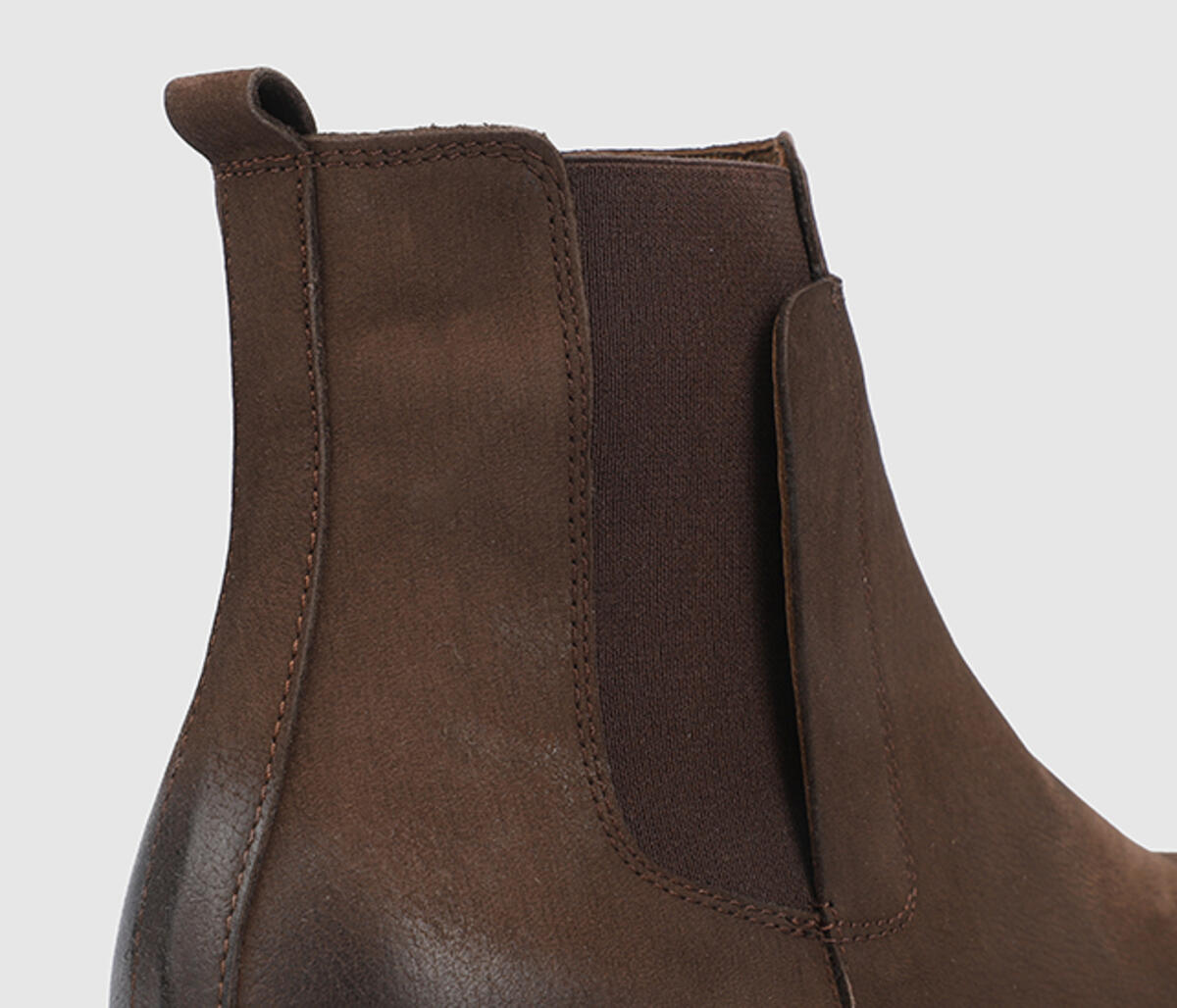 Kahve Deri Erkek Bot