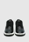 Siyah Deri Erkek Sneaker