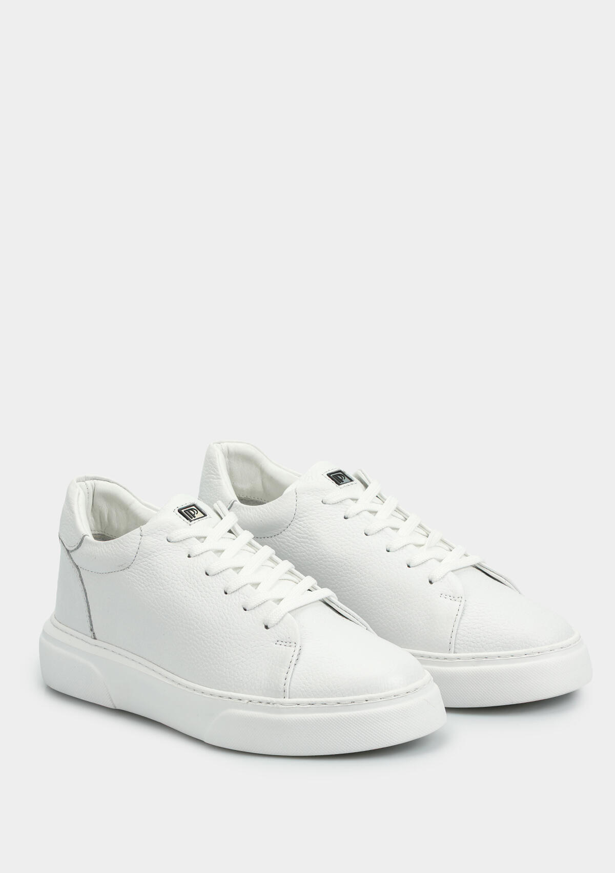Beyaz Deri Erkek Sneaker
