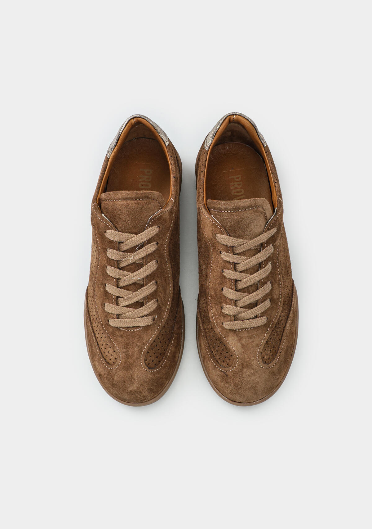 Taba Deri Kadın Sneaker