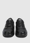 Siyah Deri Erkek Sneaker