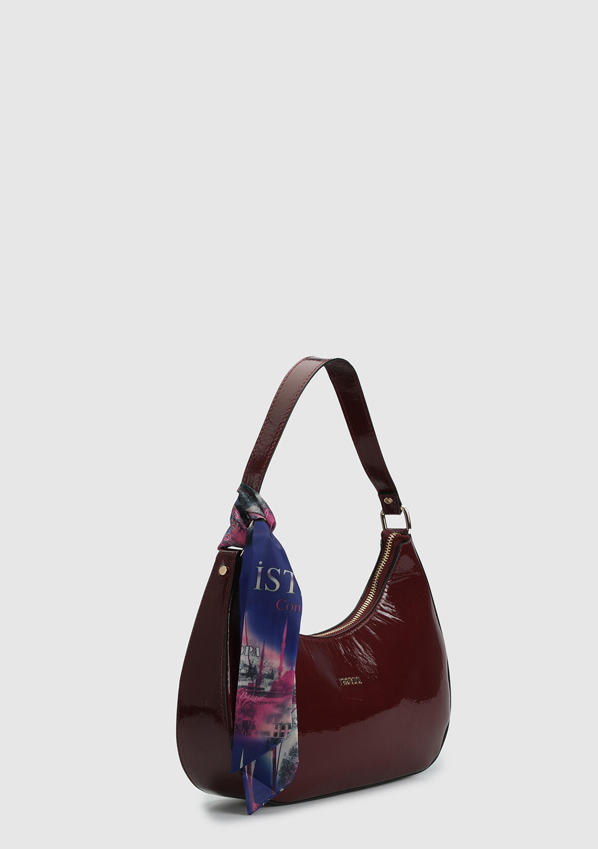 Bordo Kadın Omuz Çantası