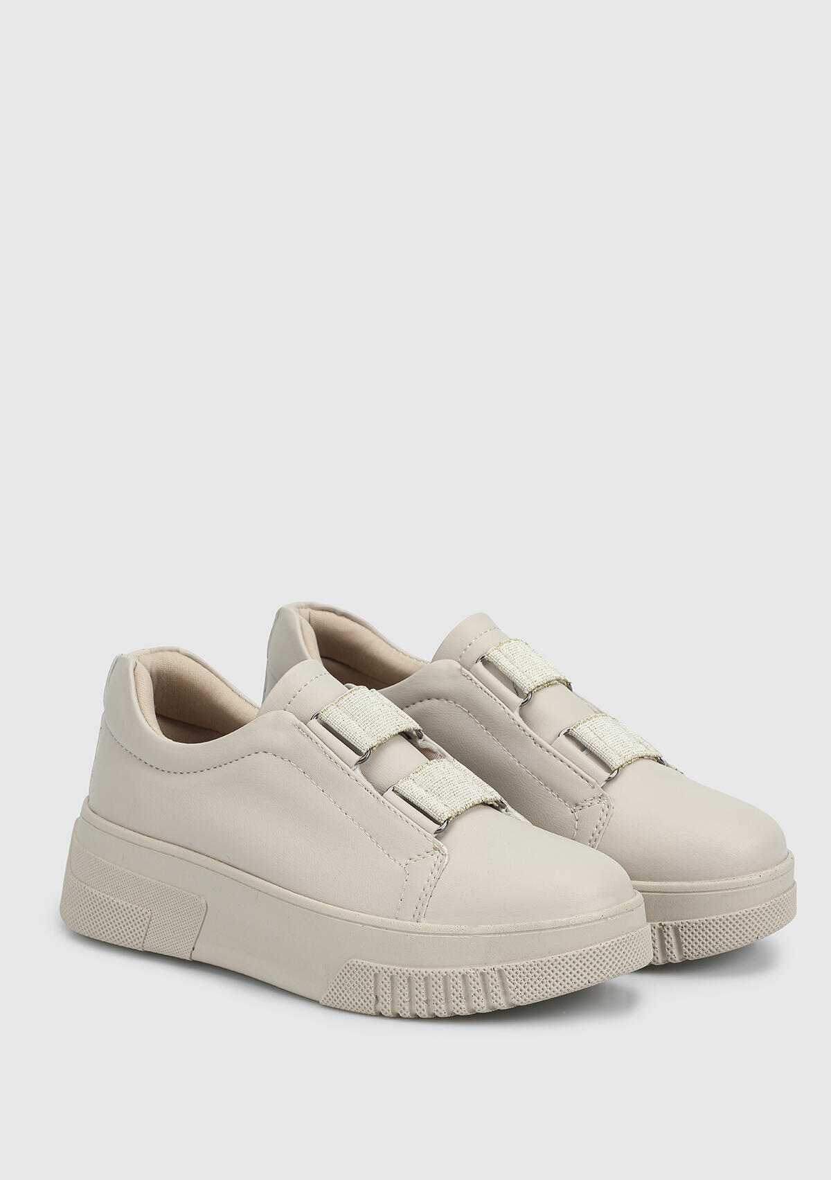 Ekru Kadın Sneaker