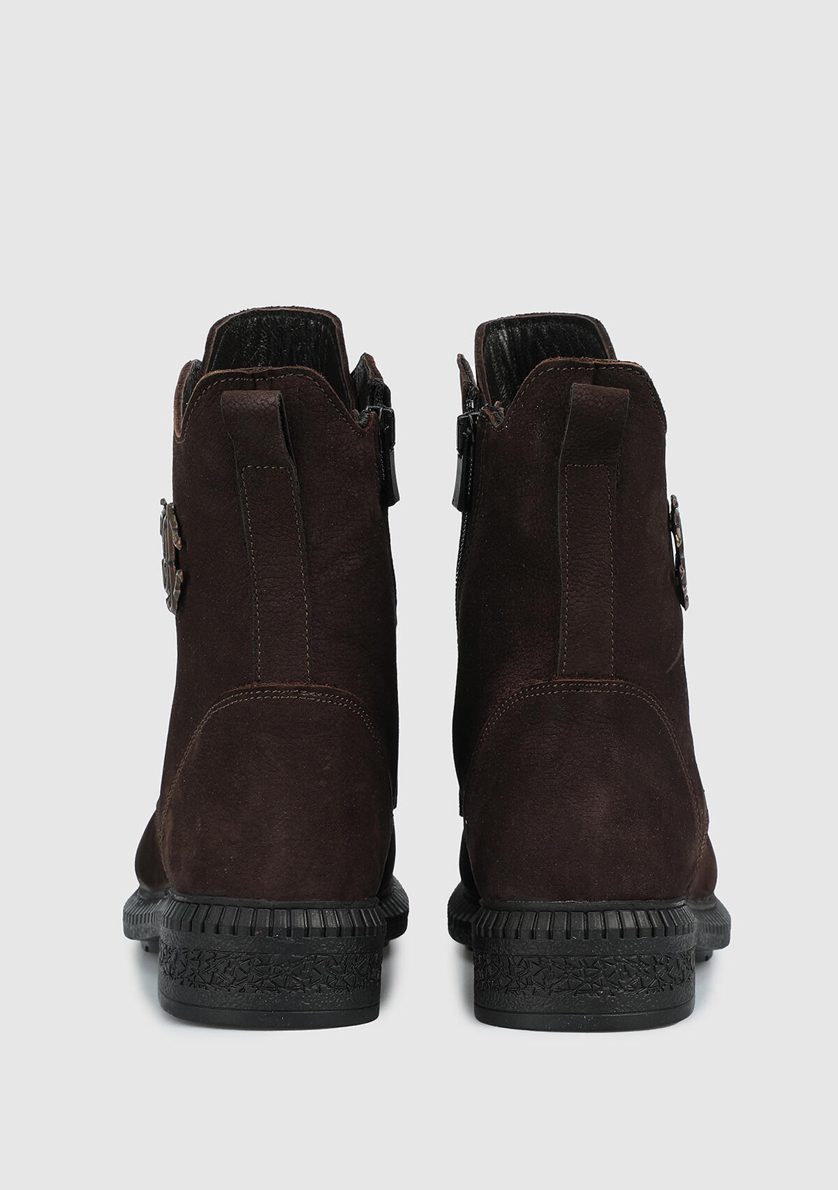 Kahve Deri Kadın Bot