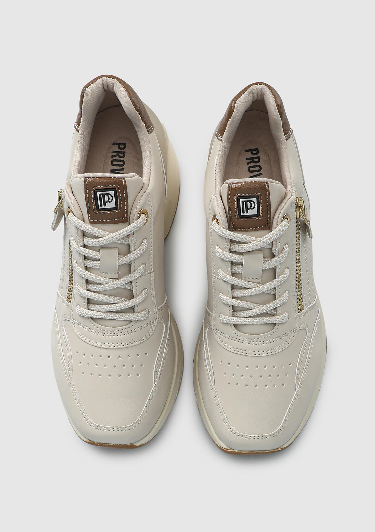 Ekru Kadın Sneaker