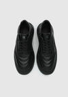 Siyah Deri Erkek Sneaker