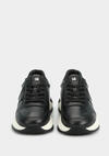 Siyah Deri Erkek Sneaker