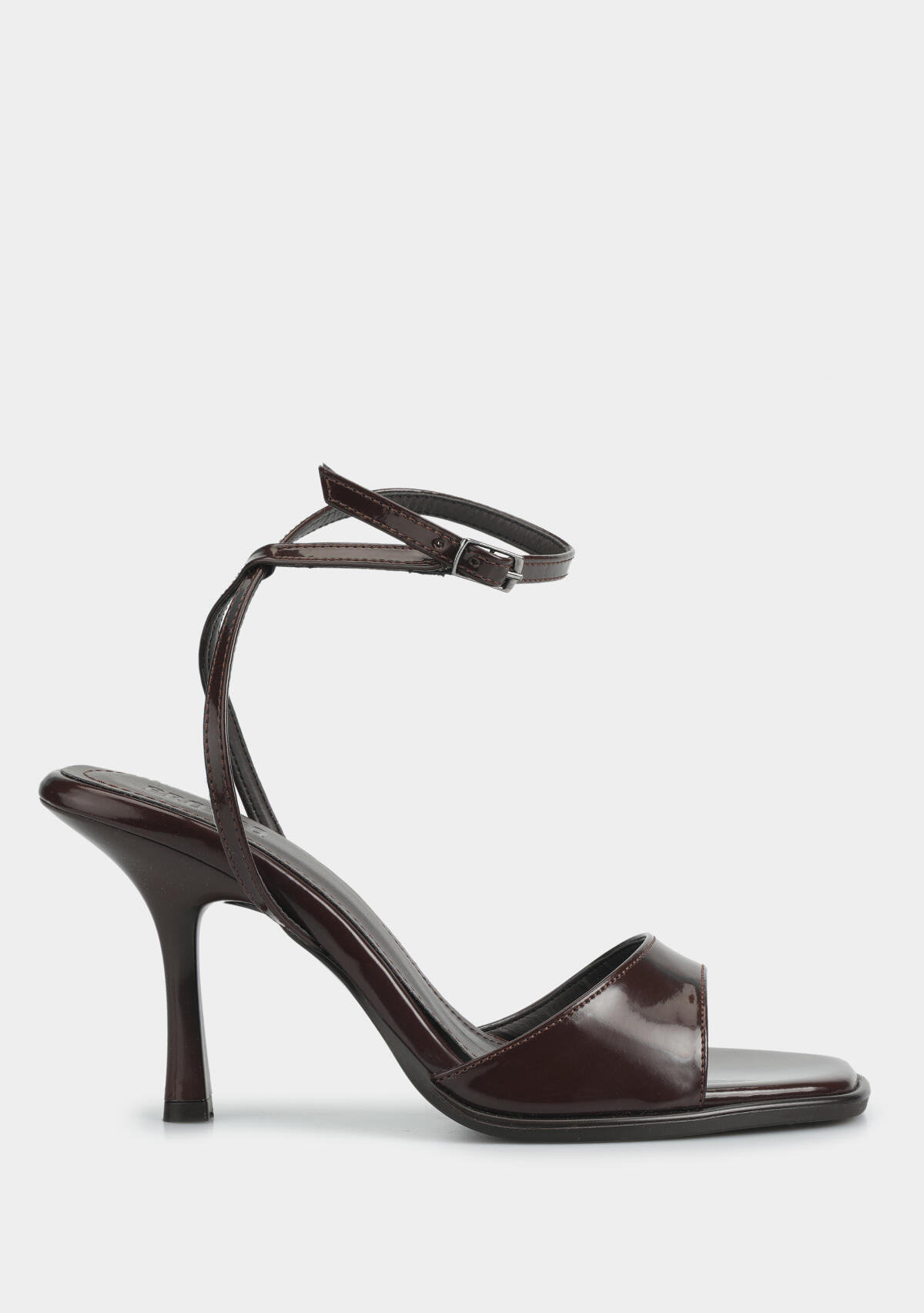 Kahve Kadın Topuklu Sandalet