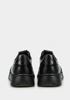 Siyah Deri Erkek Sneaker