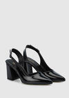 Siyah Kadın Stiletto