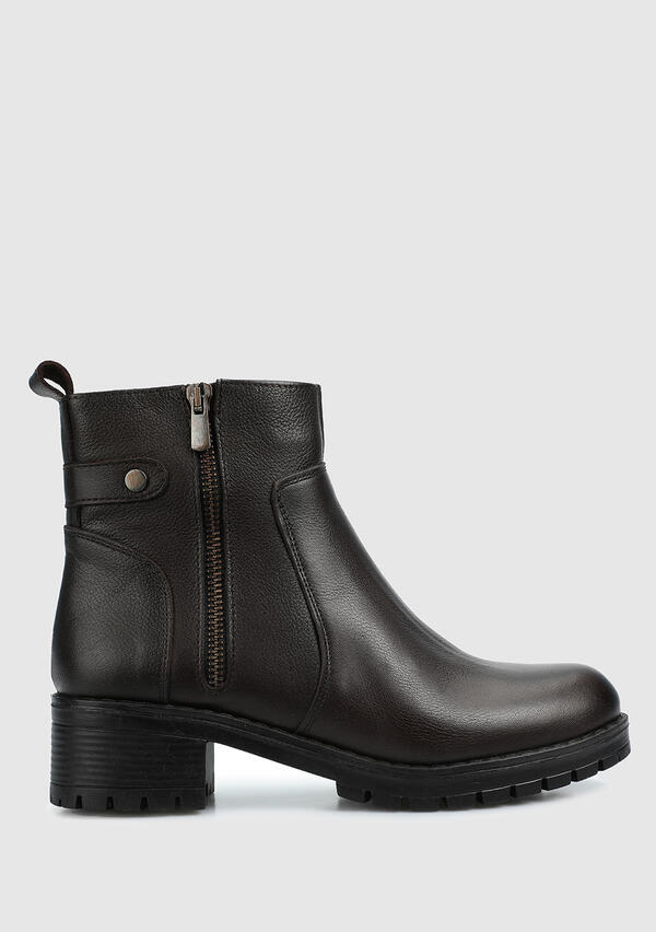 Kahve Deri Kadın Bot