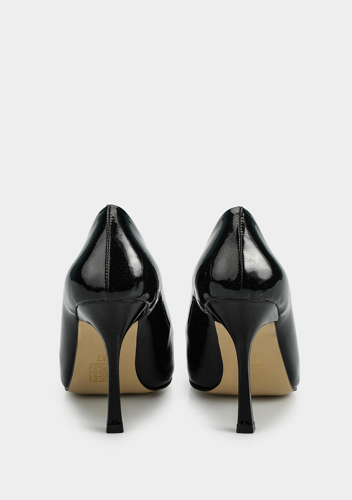 Siyah Kadın Stiletto