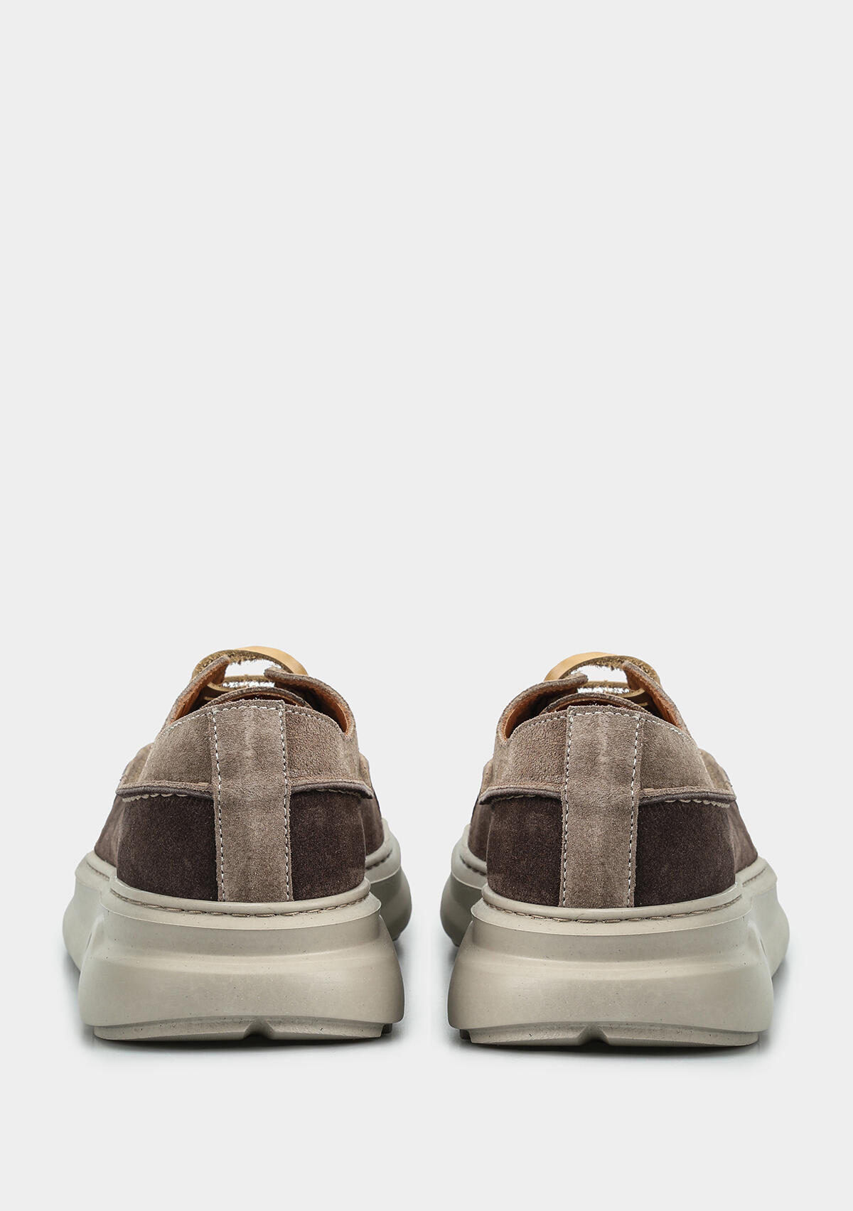 Kahve Deri Erkek Sneaker