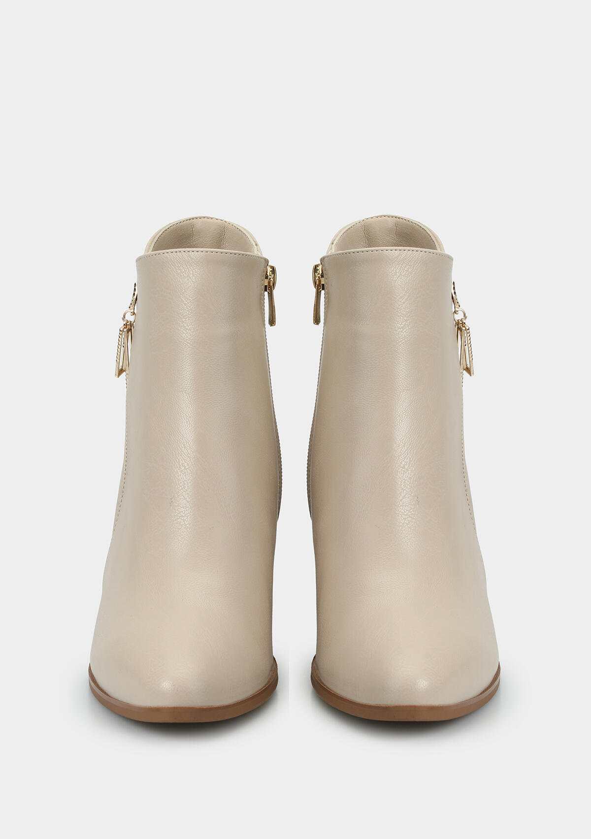 Bej Kadın Bootie