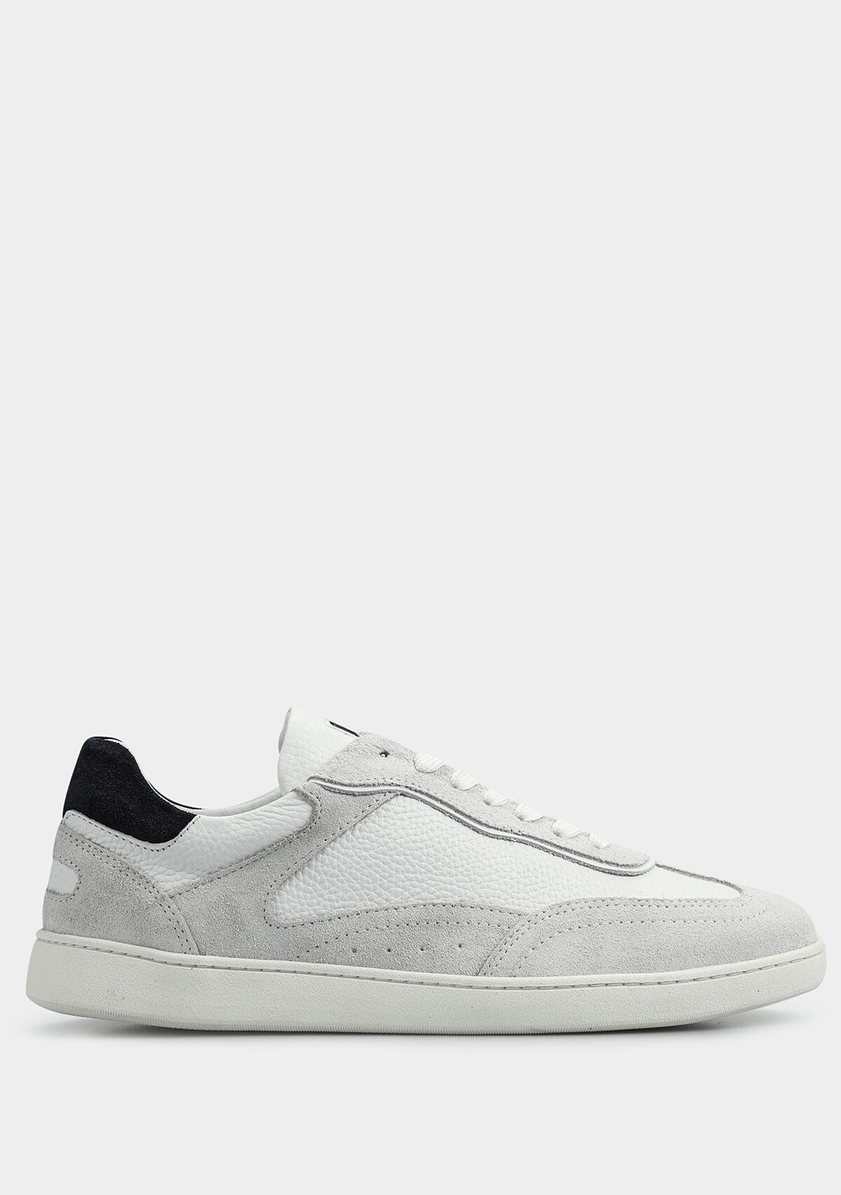 Beyaz Deri Erkek Sneaker