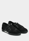 Siyah Deri Kadın Sneaker