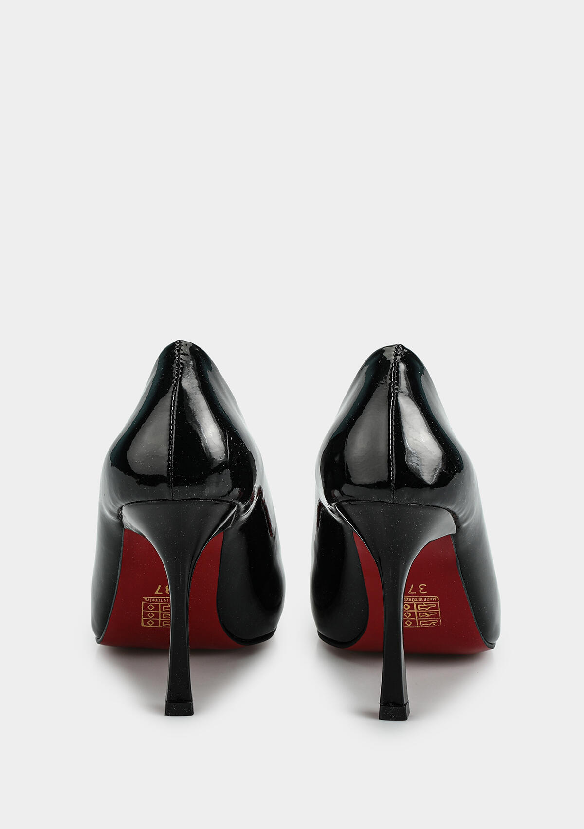 Siyah Kadın Stiletto