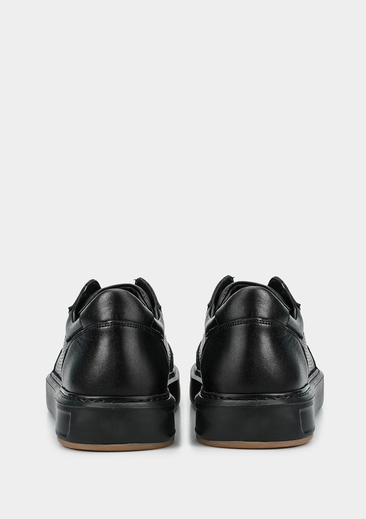 Siyah Deri Erkek Ayakkabı