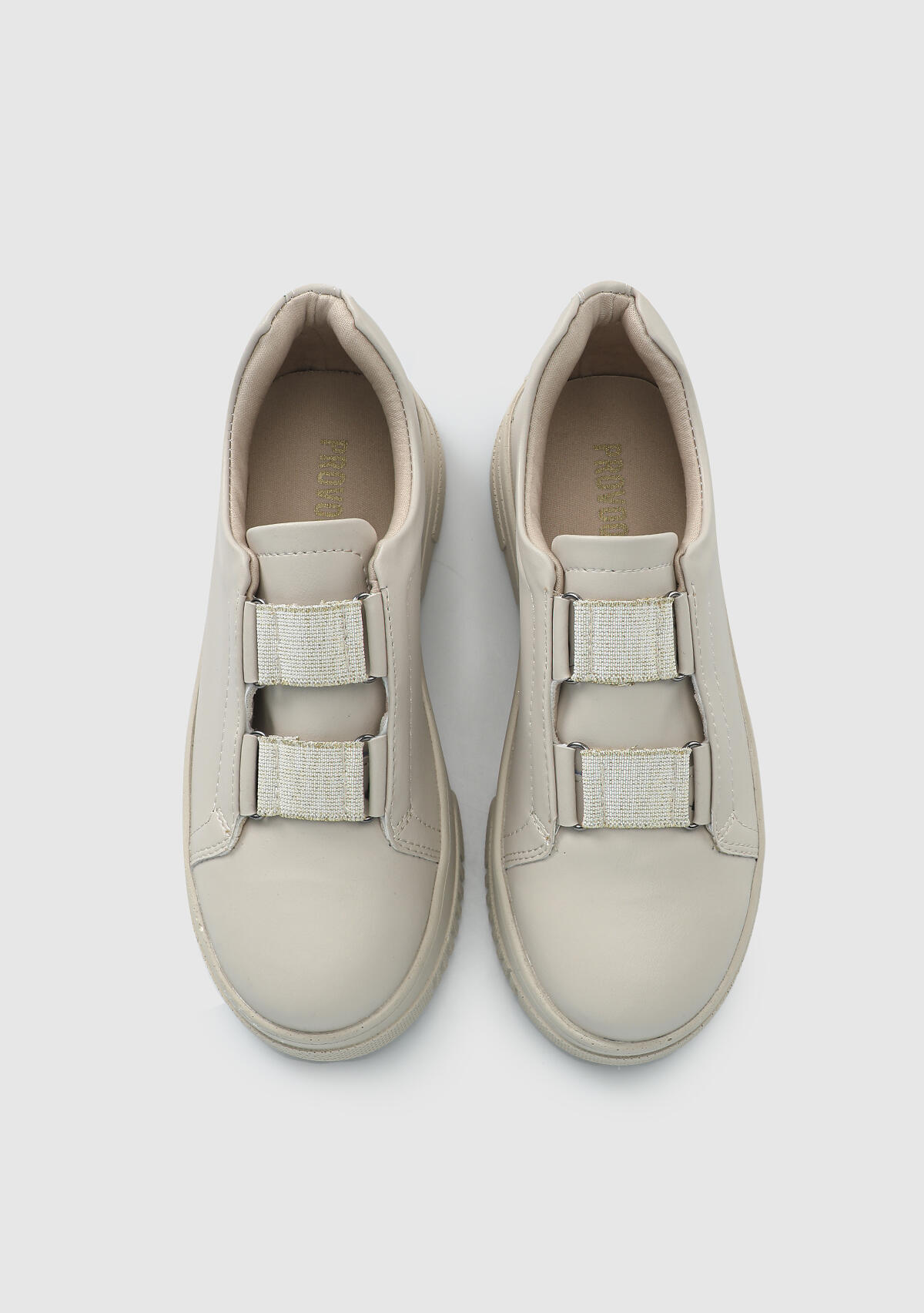 Ekru Kadın Sneaker