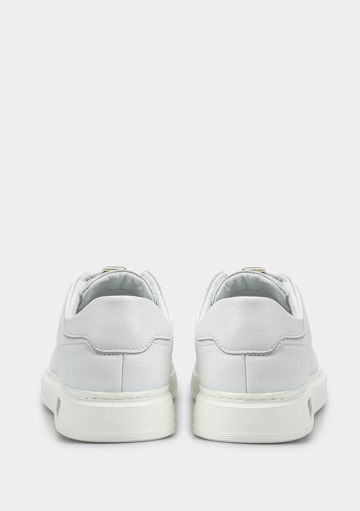 Beyaz Deri Erkek Sneaker