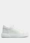 Beyaz Deri Erkek Sneaker
