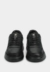 Siyah Deri Erkek Sneaker