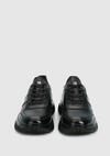 Siyah Deri Erkek Sneaker