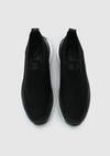 Siyah Deri Erkek Sneaker
