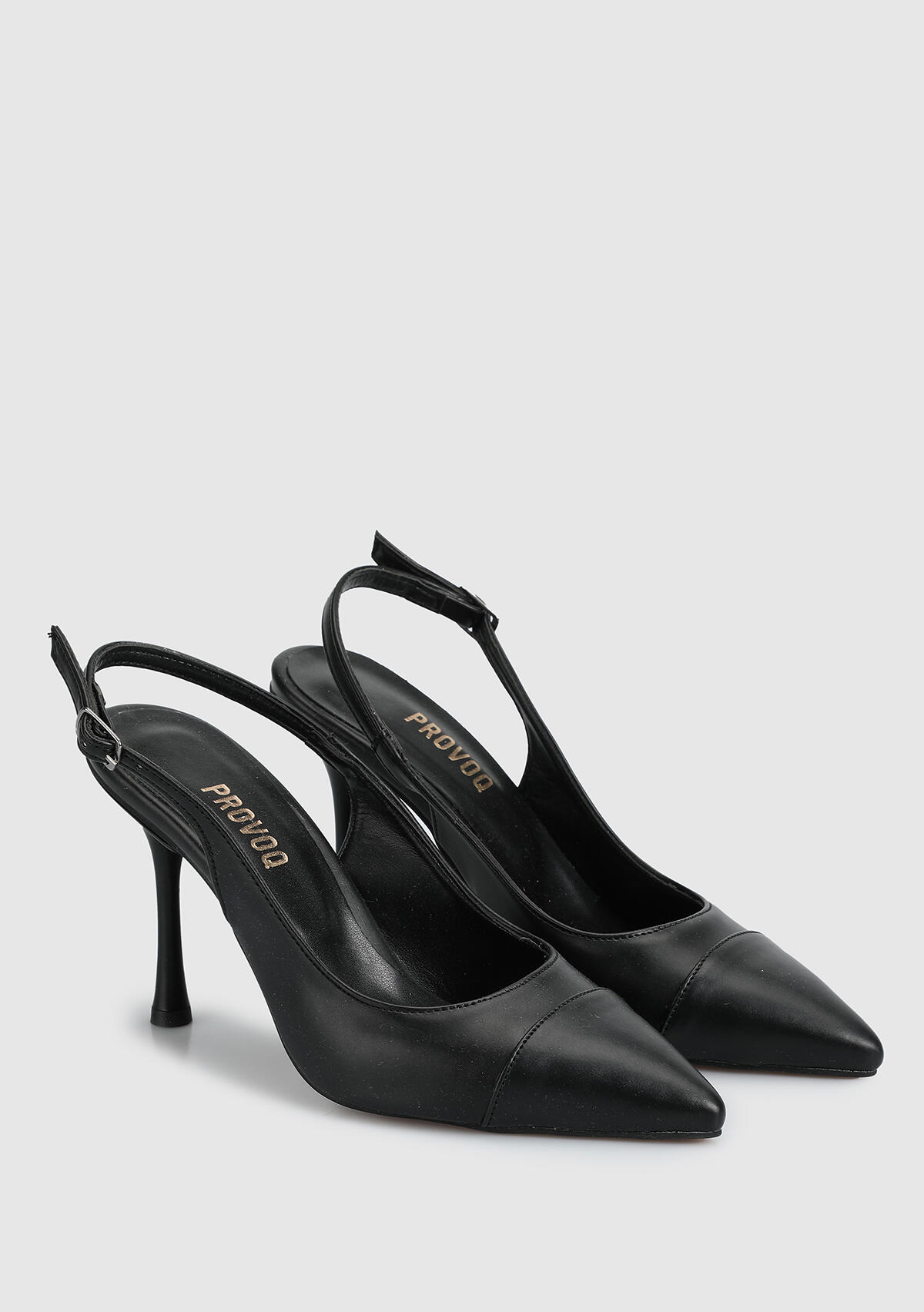Siyah Kadın Stiletto