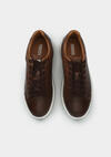 Taba Deri Erkek Sneaker