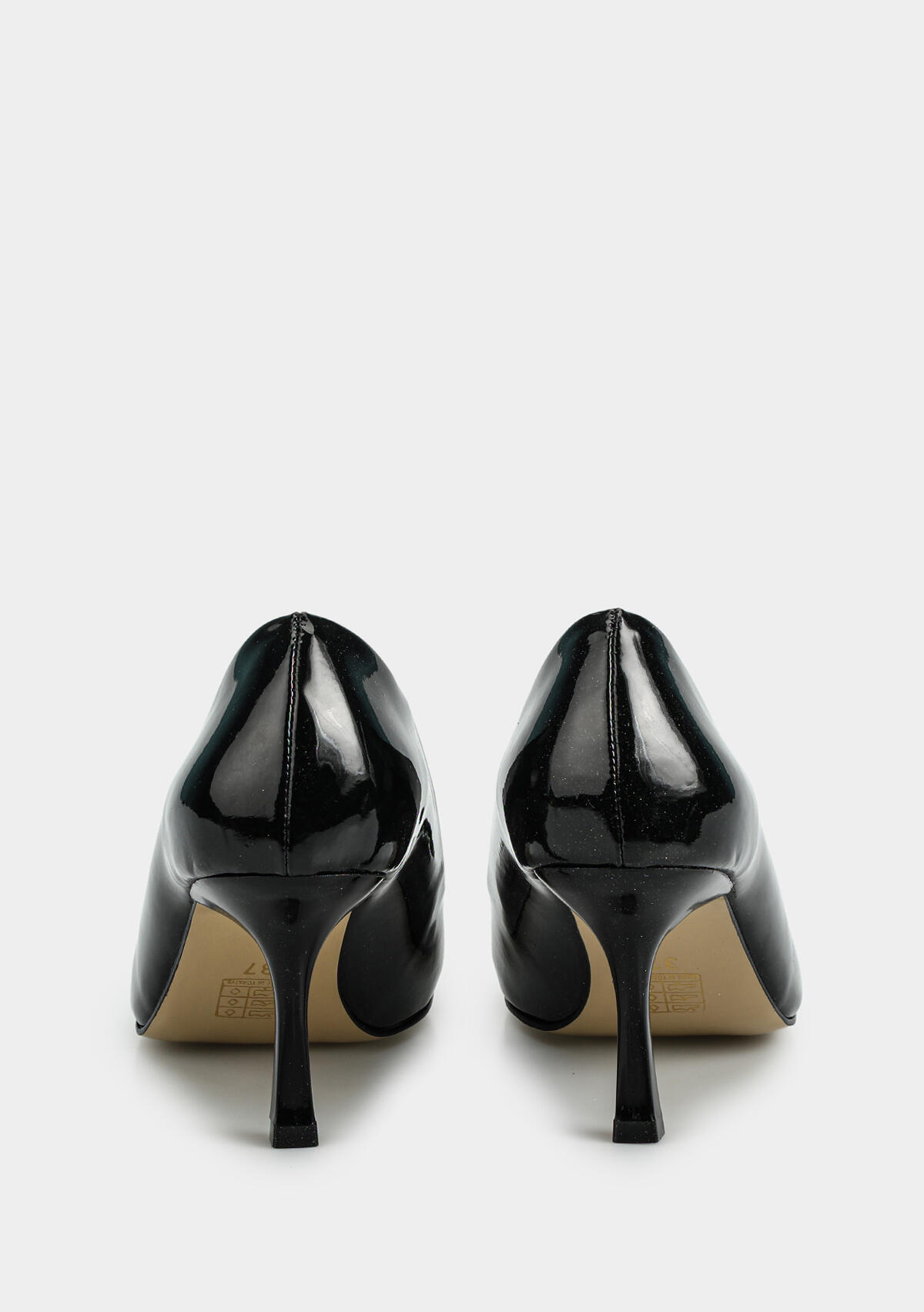 Siyah Kadın Stiletto