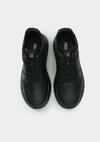 Siyah Deri Erkek Sneaker