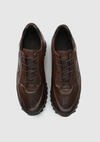 Kahve Deri Erkek Sneaker