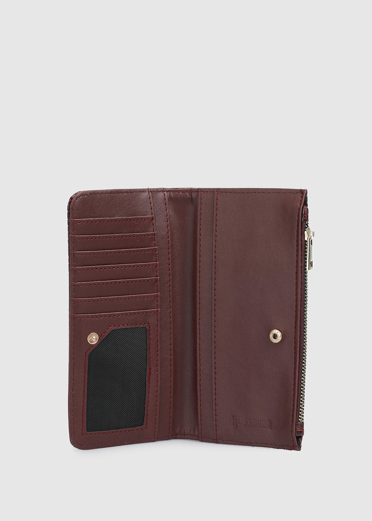 Bordo  Provoq 505 Groko Bordo Cüzdan